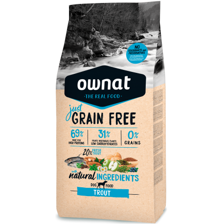 OWNAT JUST GRAIN FREE TROUT