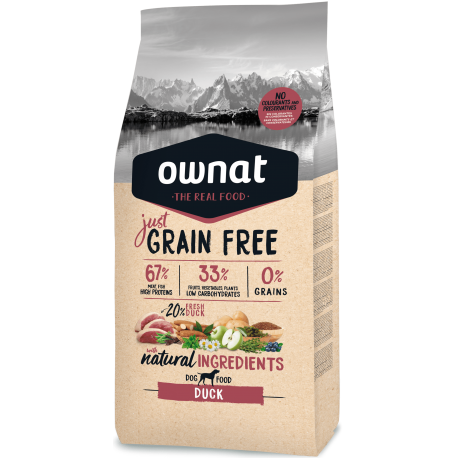 OWNAT JUST GRAIN FREE DUCK