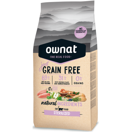 OWNAT JUST GRAIN FREE STERILIZED