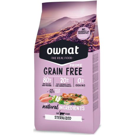 OWNAT GRAIN FREE PRIME STERILIZED