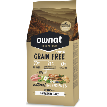 OWNAT GRAIN FREE PRIME HAIR&SKIN CARE