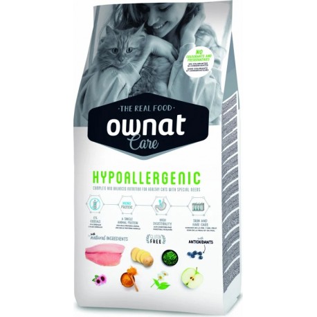 OWNAT CARE HYPOALERGENIC GATO 3kg
