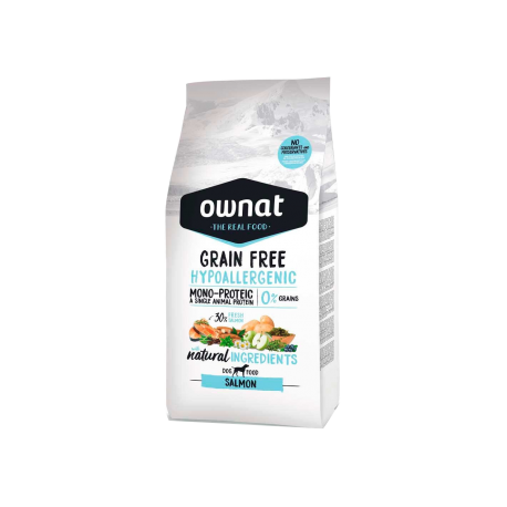 OWNAT GRAIN FREE HYPOALLERGENIC SALMON 3kg