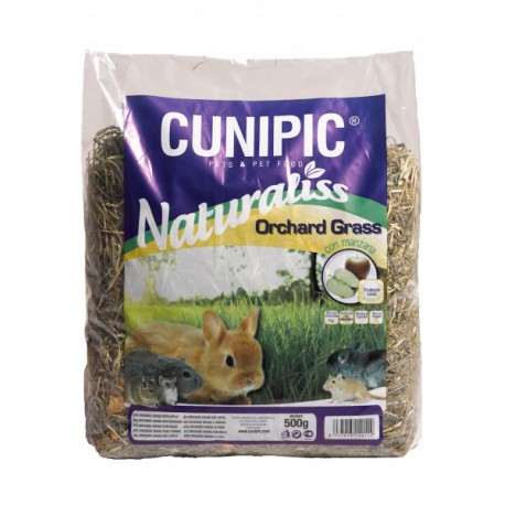 Heno Orchard Grass con manzana